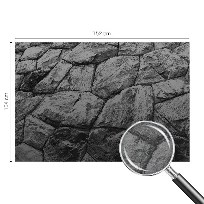 Bedruckte Vlies-Fototapete mit Steintexturen