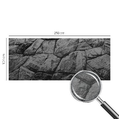 Bedruckte Vlies-Fototapete mit Steintexturen