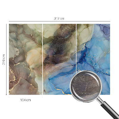 Motivtapete Farbenfrohe abstrakte