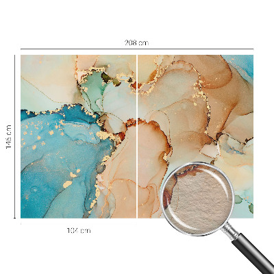 Wand-Fototapete mit farbenfrohem abstraktem Motiv