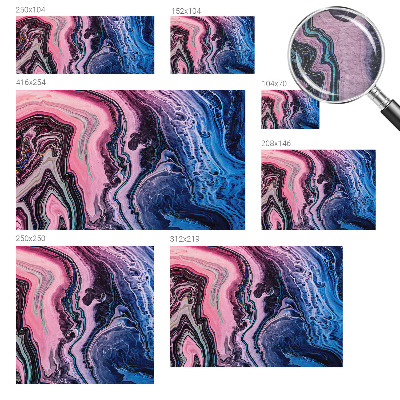 Fototapete Bunte Wirbel