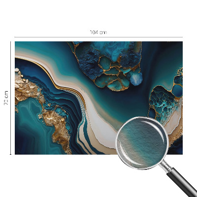 Fototapete fürs Schlafzimmer Farbenfrohe Abstraktion