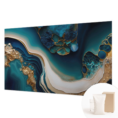 Fototapete fürs Schlafzimmer Farbenfrohe Abstraktion