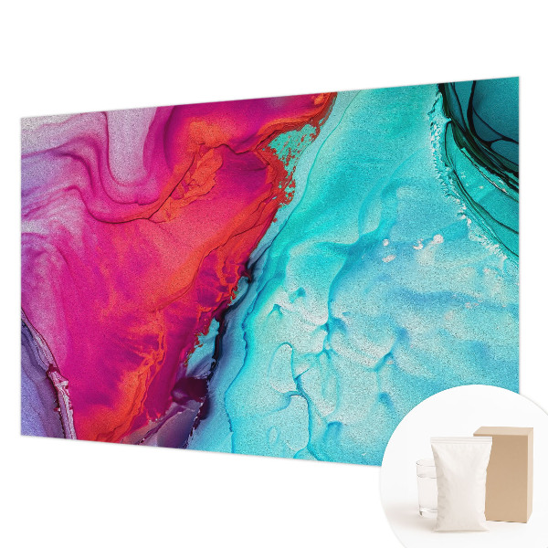 Fototapete fürs Kinderzimmer Bunte Welle