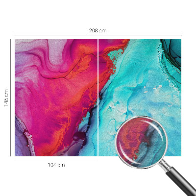 Fototapete fürs Kinderzimmer Bunte Welle