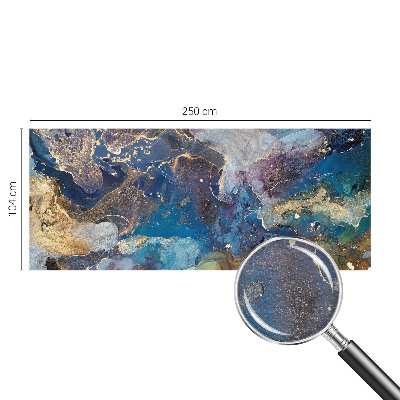 Fototapete aus Vlies mit einem kosmischen Mosaikmotiv