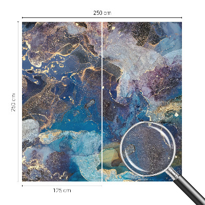 Fototapete aus Vlies mit einem kosmischen Mosaikmotiv