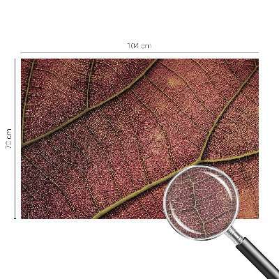Vlies-Fototapete nach Maß mit blattartiger Textur