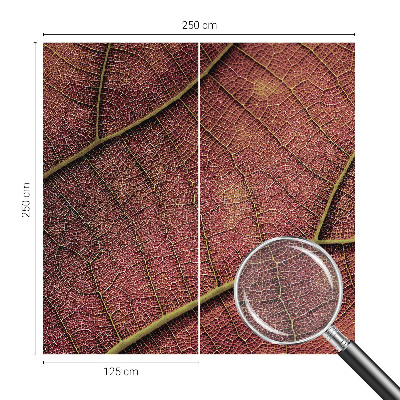 Vlies-Fototapete nach Maß mit blattartiger Textur