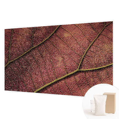 Vlies-Fototapete nach Maß mit blattartiger Textur