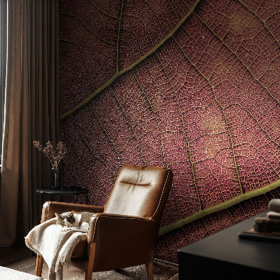 Vlies-Fototapete nach Maß mit blattartiger Textur