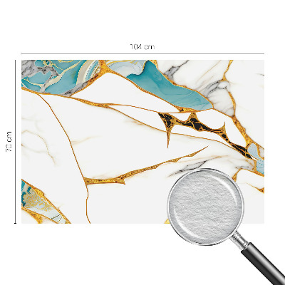 Vlies-Fototapete fürs Schlafzimmer mit elegantem Marmormotiv