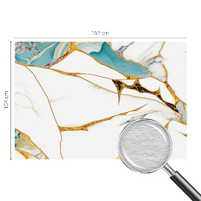 Vlies-Fototapete fürs Schlafzimmer mit elegantem Marmormotiv