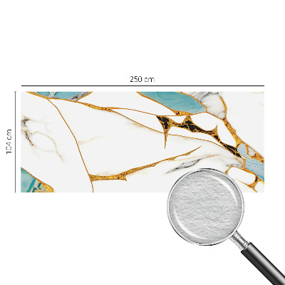 Vlies-Fototapete fürs Schlafzimmer mit elegantem Marmormotiv