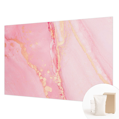 Wandtapete mit pastellfarbener abstrakter Illustration