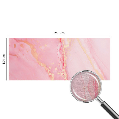 Wandtapete mit pastellfarbener abstrakter Illustration