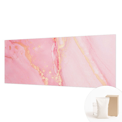Wandtapete mit pastellfarbener abstrakter Illustration