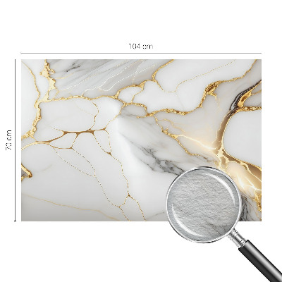 Fototapete fürs Schlafzimmer mit Marmoroptik für ein elegantes Ambiente