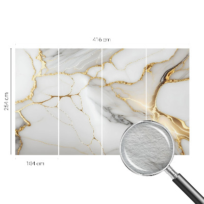 Fototapete fürs Schlafzimmer Marmor-Eleganz