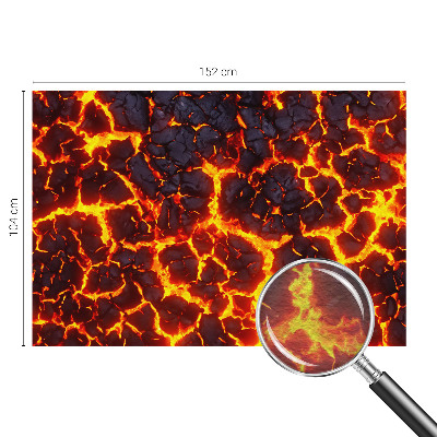 Fototapete aus Vlies Starkes Magma