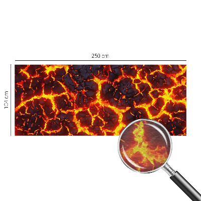 Fototapete aus Vlies mit Motiv 'Starkes Magma'