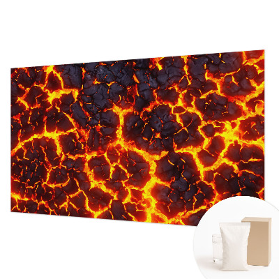 Fototapete aus Vlies mit Motiv 'Starkes Magma'