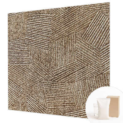 Vliestapete fürs Wohnzimmer Strukturlinien