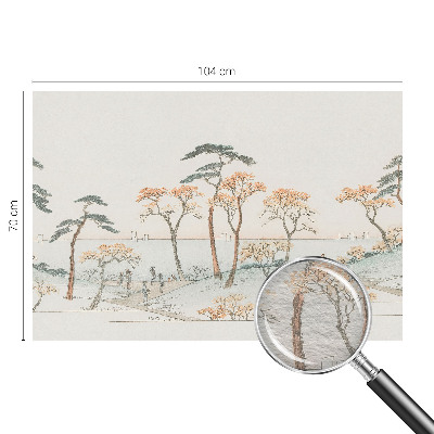 Fototapete aus Vlies Friedliche Landschaft