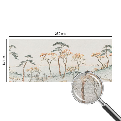 Fototapete aus Vlies mit einem Motiv einer friedlichen Landschaft