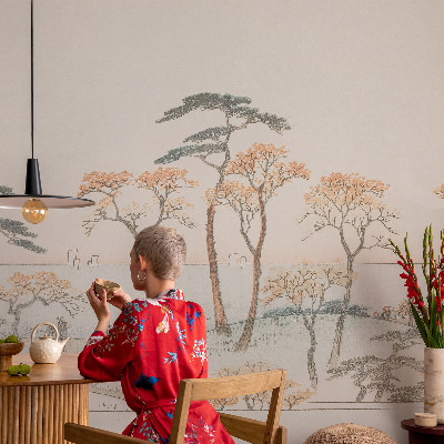 Fototapete aus Vlies Friedliche Landschaft