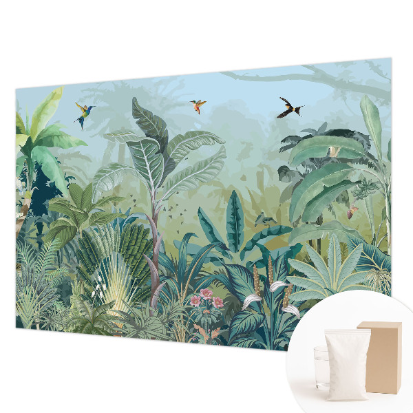 Dekorative Wand-Fototapete mit tropischem Naturmotiv