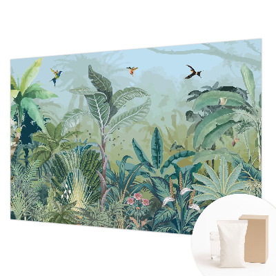 Dekorative Wand-Fototapete mit tropischem Naturmotiv