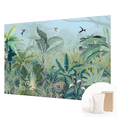 Dekorative Wand-Fototapete mit tropischem Naturmotiv