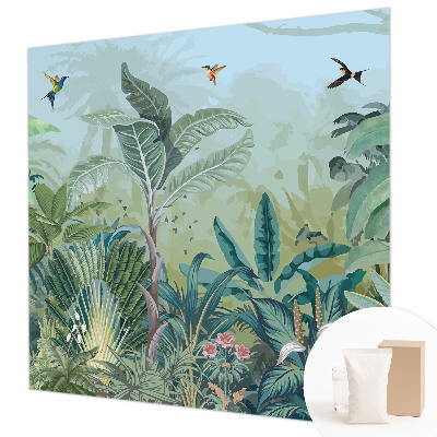 Dekorative Wand-Fototapete mit tropischem Naturmotiv