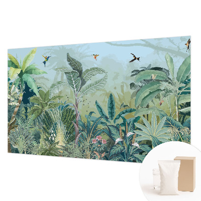 Dekorative Wand-Fototapete mit tropischem Naturmotiv