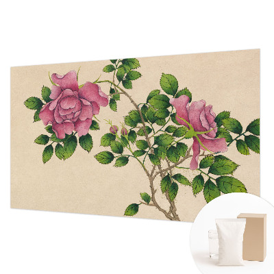 Fototapete mit romantischem Rosenmotiv