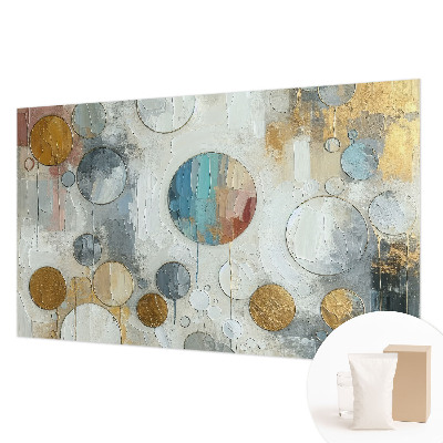 Wandtapete Geometrische Kreise