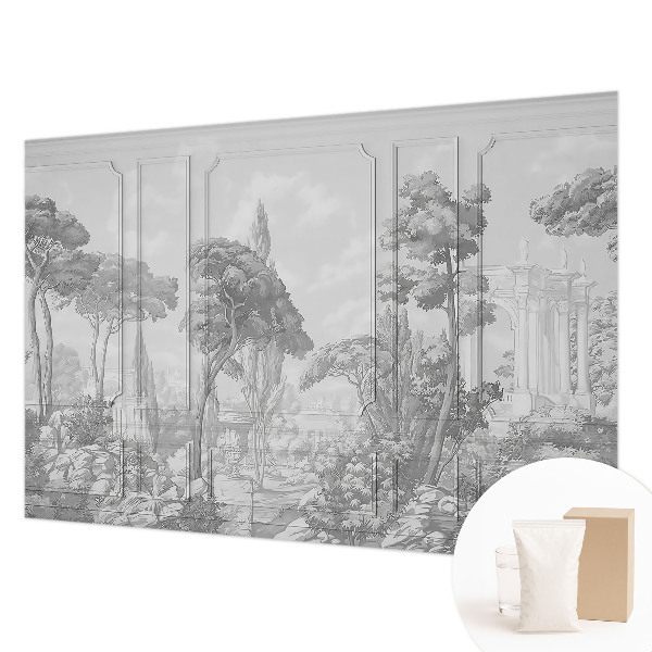 Fototapete fürs Wohnzimmer mit atmosphärischem Naturmotiv