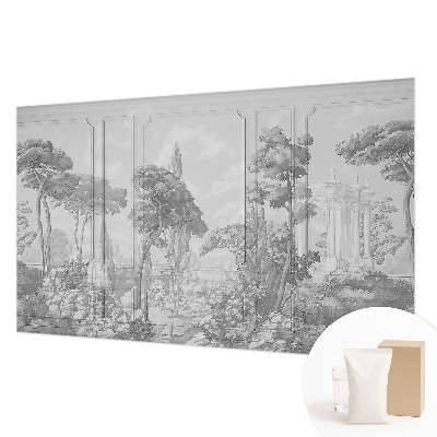 Fototapete fürs Wohnzimmer mit atmosphärischem Naturmotiv