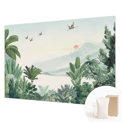 Fototapete fürs Schlafzimmer Tropische Oase