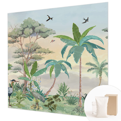 Fototapete fürs Kinderzimmer Exotische Flora