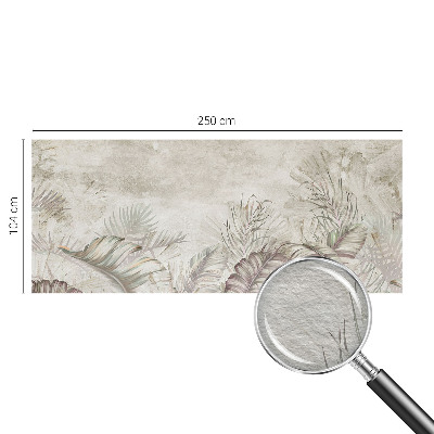 Vlies-Fototapete fürs Kinderzimmer Dekorative Blätter