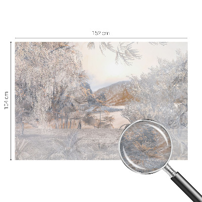 Vlies-Fototapete fürs Wohnzimmer mit dem Motiv „Das Wesen der Subtilität“
