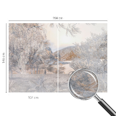 Vlies-Fototapete fürs Wohnzimmer mit dem Motiv „Das Wesen der Subtilität“