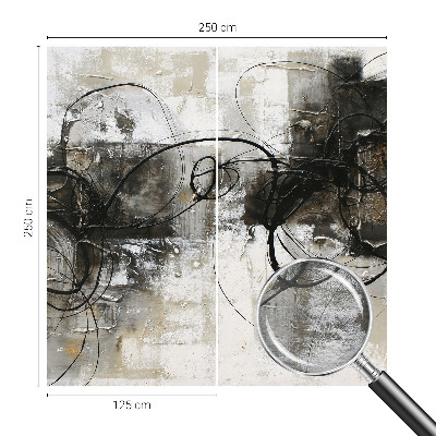 Vlies-Fototapete fürs Schlafzimmer Abstrakter Wirbel