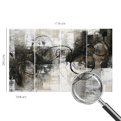 Vlies-Fototapete fürs Schlafzimmer Abstrakter Wirbel