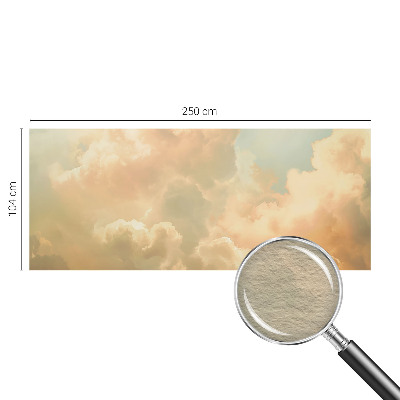 Moderne Vlies-Fototapete mit einem Motiv aus ätherischen Wolken