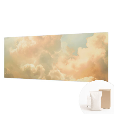 Moderne Vlies-Fototapete mit einem Motiv aus ätherischen Wolken