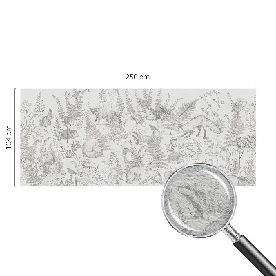 Motivtapete Waldtiere