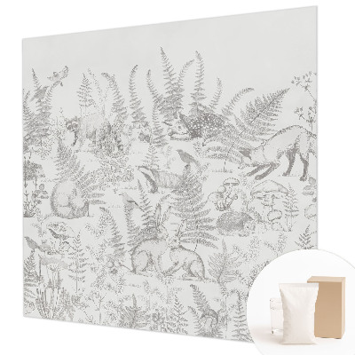 Motivtapete Waldtiere